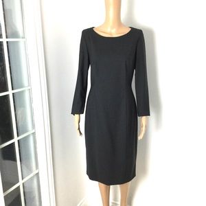 Classic Escada Virgin Wool Blend Sheath Dress